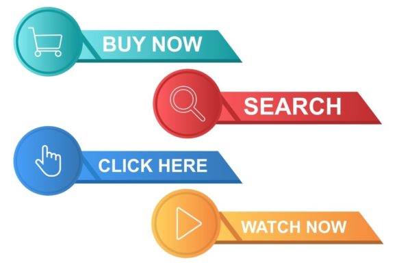 4 Web Buttons: The Ultimate Vector Asset for Modern Designers