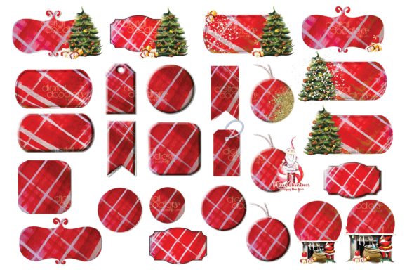 Elevating Holiday Branding: The Strategic Power of Christmas Plaid Santa Tags in Modern Design