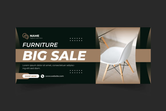 Furniture Sale Facebook Cover and Web Ba