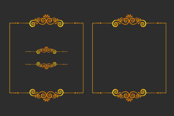 Luxury Golden Border Design: Elevate Your Visual Projects