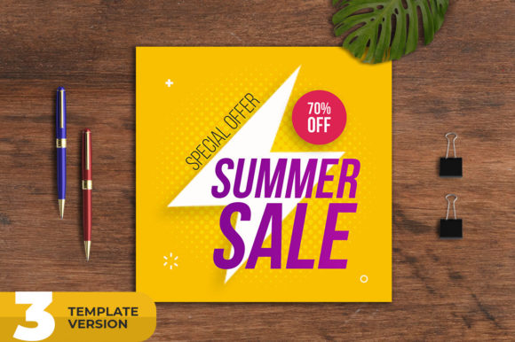 Maximizing Reach with a Professional Summer Sale Social Media Banner