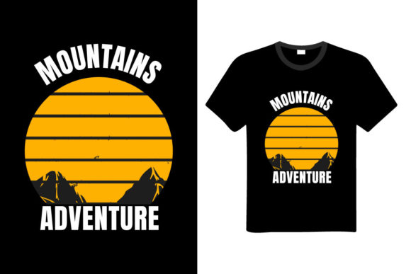 Mountain Adventure T-shirt Design for Every Creator