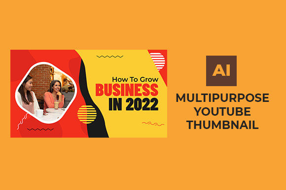 Multipurpose YouTube Thumbnail: A Versatile Design Asset