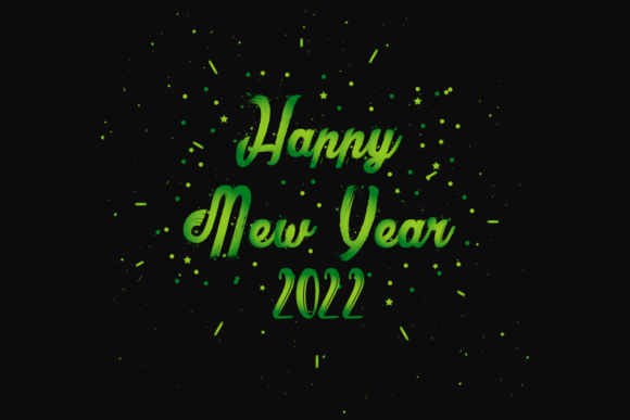 New Year Calligraphy Lettering Tshirt