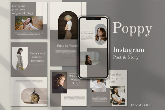 POPPY - Instagram Stories Post: A Template Evaluation