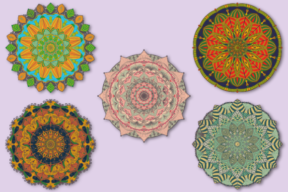 Set Mandala Creative: Elevate Your Design with Timeless Patterns