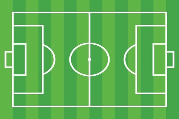 Soccer Field Vector Icon Illustration: A Versatile Design Tool