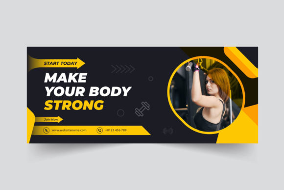 Unlocking Potential with the Fitness Web Banner Template